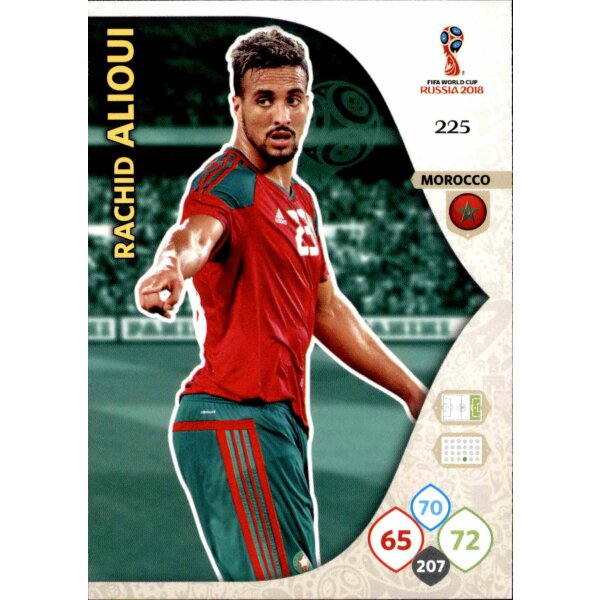 Panini WM Russia 2018 -  Nr. 225 - Rachid Alioui - Team Mate