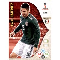 Panini WM Russia 2018 -  Nr. 233 - Raul Jimenez - Team Mate