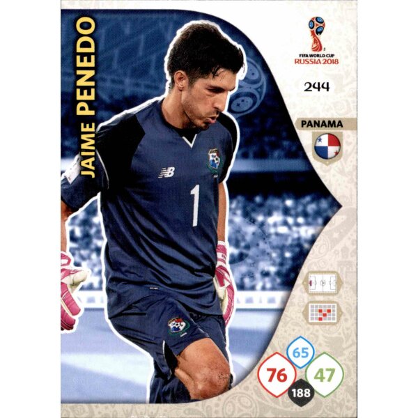 Panini WM Russia 2018 -  Nr. 244 - Jaime Penedo - Team Mate