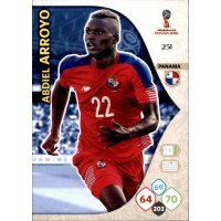 Panini WM Russia 2018 -  Nr. 251 - Abdiel Arroyo - Team Mate