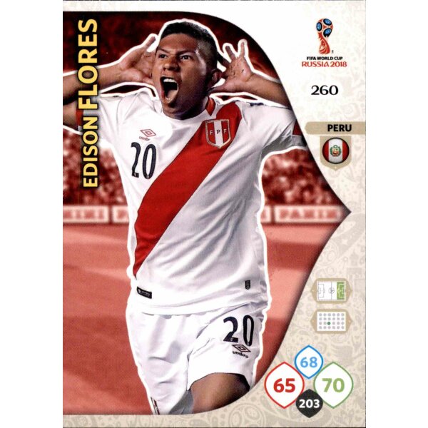 Panini WM Russia 2018 -  Nr. 260 - Edison Flores - Team Mate