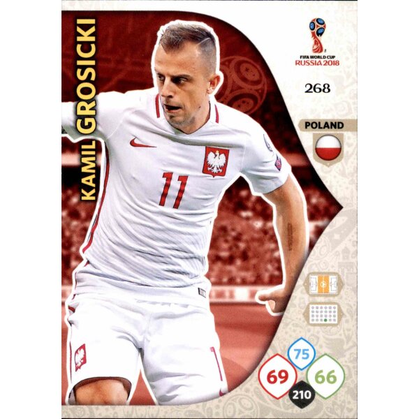 Panini WM Russia 2018 -  Nr. 268 - Kamil Grosicki - Team Mate