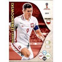 Panini WM Russia 2018 -  Nr. 269 - Robert Lewandowski -...