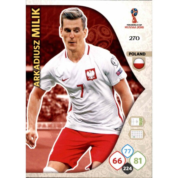 Panini WM Russia 2018 -  Nr. 270 - Arkadiusz Milik - Team Mate