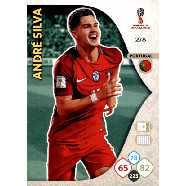 Panini WM Russia 2018 -  Nr. 278 - Andre Silva - Team Mate