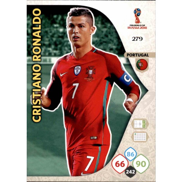 Panini WM Russia 2018 -  Nr. 279 - Cristiano Ronaldo - Team Mate