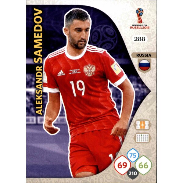 Panini WM Russia 2018 -  Nr. 288 - Aleksandr Samedov - Team Mate