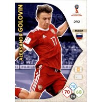 Panini WM Russia 2018 -  Nr. 292 - Aleksandr Golovin -...