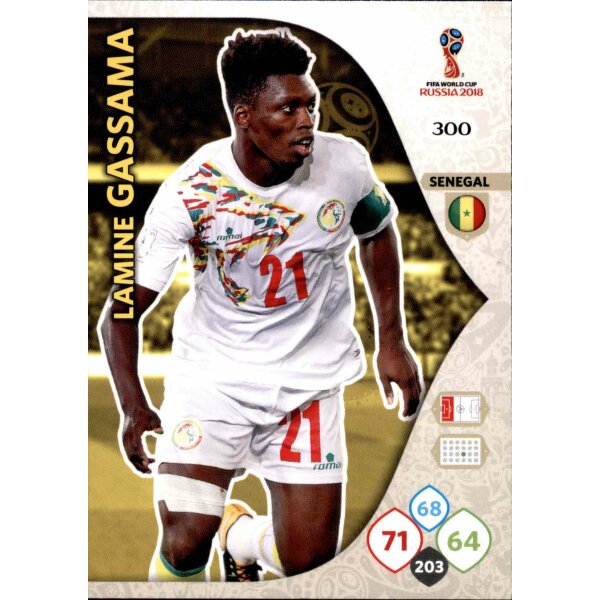 Panini WM Russia 2018 -  Nr. 300 - Lamine Gassama - Team Mate