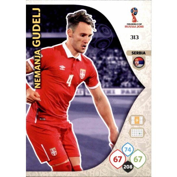 Panini WM Russia 2018 -  Nr. 313 - Nemanja Gudeli - Team Mate