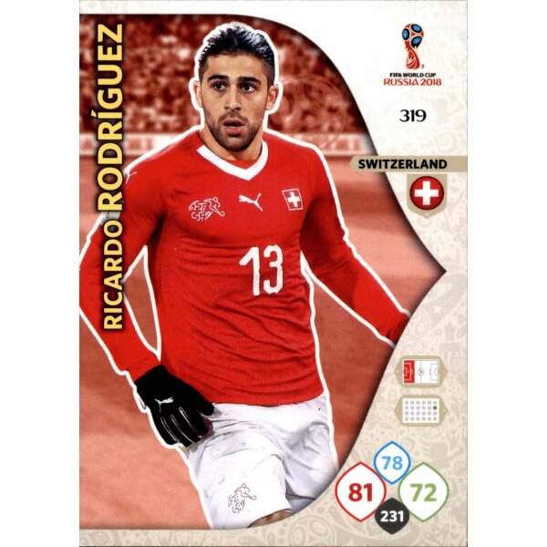 Panini WM Russia 2018 -  Nr. 319 - Ricardo Rodriguez - Team Mate