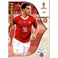 Panini WM Russia 2018 -  Nr. 320 - Granit Xhaka - Team Mate