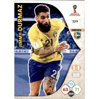 Panini WM Russia 2018 -  Nr. 329 - Jimmy Durmaz - Team Mate