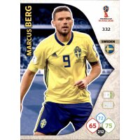 Panini WM Russia 2018 -  Nr. 332 - Marcus Berg - Team Mate