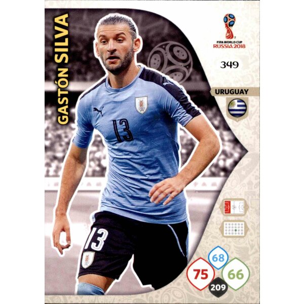 Panini WM Russia 2018 -  Nr. 349 - Gaston Silva - Team Mate