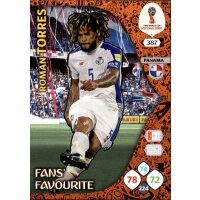 Panini WM Russia 2018 -  Nr. 387 - Roman Torres - Fans...