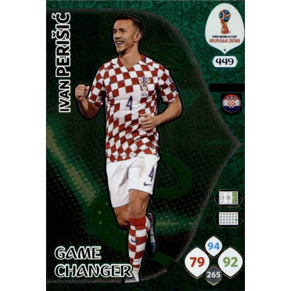 Panini WM Russia 2018 -  Nr. 449 - Ivan Perisic - Game Changer