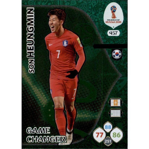 Panini WM Russia 2018 -  Nr. 457 - Son Heung-Min - Game Changer