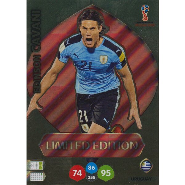 Panini WM Russia 2018 - LE9 - Edinson Cavani - Limitierte Edition