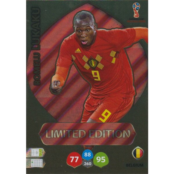 Panini WM Russia 2018 - LE16 - Romelu Lukaku - Limitierte Edition