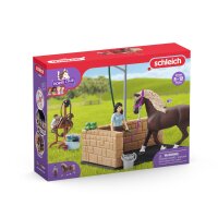 Schleich 42438 Horse Club - Waschplatz mit Horse Club...