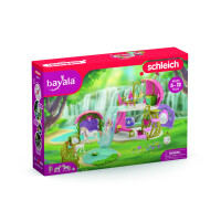 Schleich 42445 bayala® - Glitzerndes Blütenhaus...