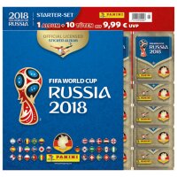 Panini WM Russia 2018 - Sticker - Starter Set 1 - 1 Album...