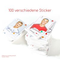 Panini WM Russia 2018 - 100 verschiedene Sticker (keine...