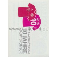 BAM1213 - Sticker 10 - Jubiläum - Panini FC Bayern...
