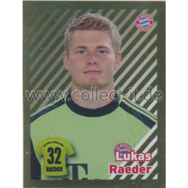 BAM1213 - Sticker 27 - Lukas Raeder - Panini FC Bayern München 2012/13