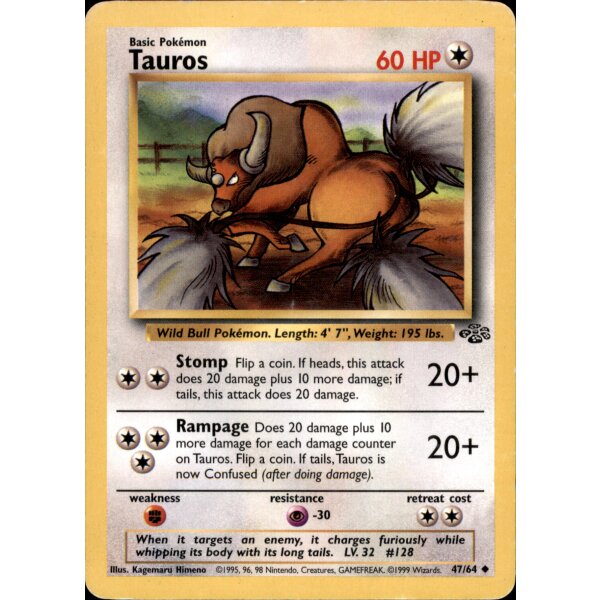 47/64 Tauros - Jungle - Englisch - Unlimitiert