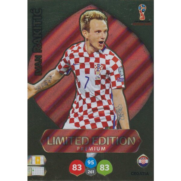 Panini WM Russia 2018 - LE37 - Ivan Rakitic - Limitierte Edition