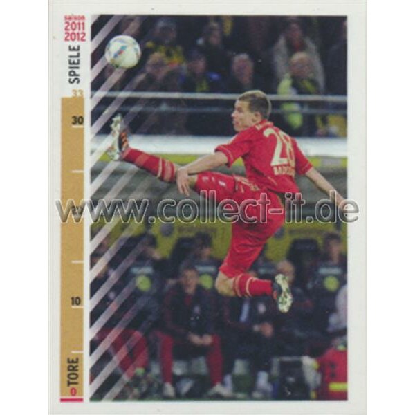 BAM1213 - Sticker 66 - Holger Badstuber - Panini FC Bayern München 2012/13