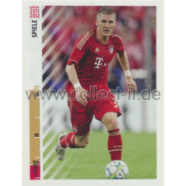 BAM1213 - Sticker 110 - Sebastian Schweinsteiger - Panini FC Bayern München 2012/13