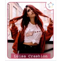 Sticker 96 - Panini - Webstars 2018 Girls - Luisa Crashion