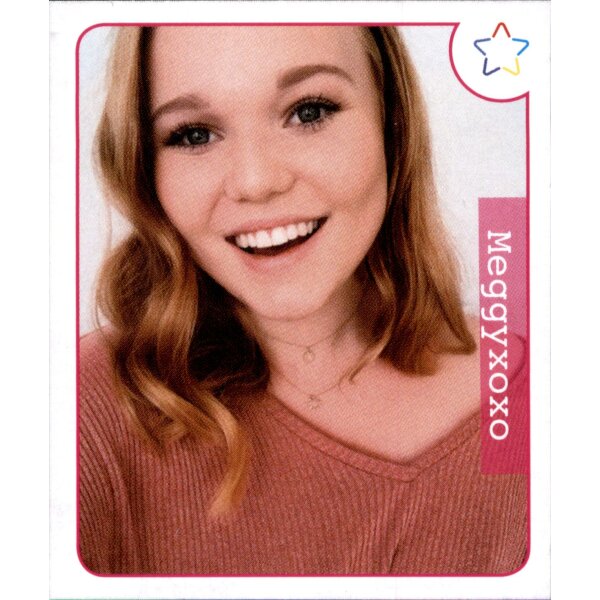 Sticker 138 - Panini - Webstars 2018 Girls - Meggyxoxo