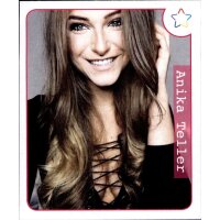 Sticker 156 - Panini - Webstars 2018 Girls - Anika Teller