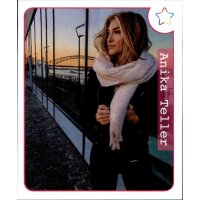 Sticker 157 - Panini - Webstars 2018 Girls - Anika Teller