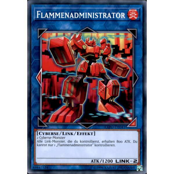 EXFO-DE041 - Flammenadministrator - Unlimitiert