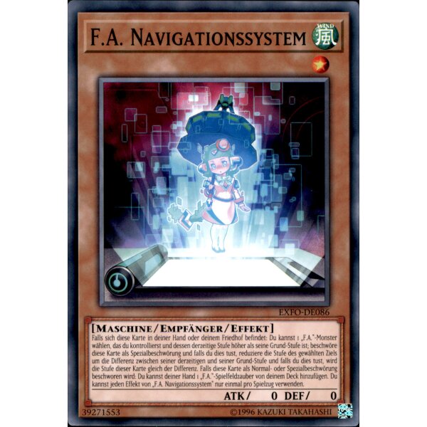 EXFO-DE086 - F.A. Navigationssystem - Unlimitiert