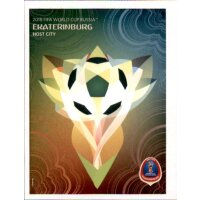 Panini WM 2018 - Sticker 30 - Ekaterinburg - Poster der...