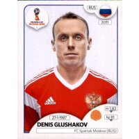 Panini WM 2018 - Sticker 42 - Denis Glushakov - Russland