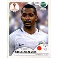 Panini WM 2018 - Sticker 56 - Abdullah Al-Zori -...