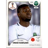 Panini WM 2018 - Sticker 58 - Omar Hawsawi - Saudi-Arabien