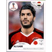 Panini WM 2018 - Sticker 75 - Ali Gabr - Ägypten