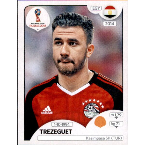 Panini WM 2018 - Sticker 86 - Trézéguet - Ägypten