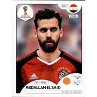 Panini WM 2018 - Sticker 87 - Abdallah El Said -...