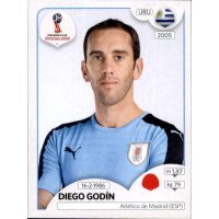 Panini WM 2018 - Sticker 96 - Diego Godín - Uruguay