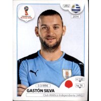 Panini WM 2018 - Sticker 100 - Gastón Silva - Uruguay