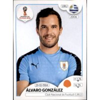 Panini WM 2018 - Sticker 103 - Alvaro Gonzalez - Uruguay